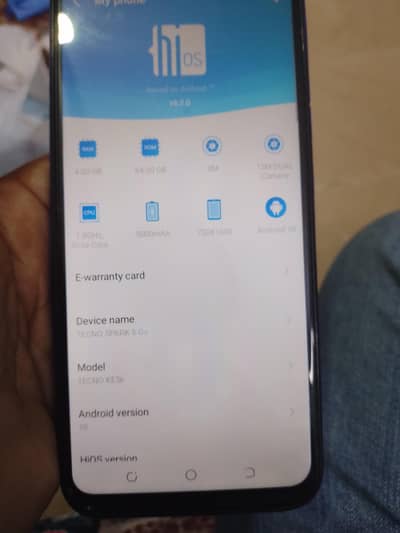 tecno spark 6 go all ok  4gb 64 gb only set