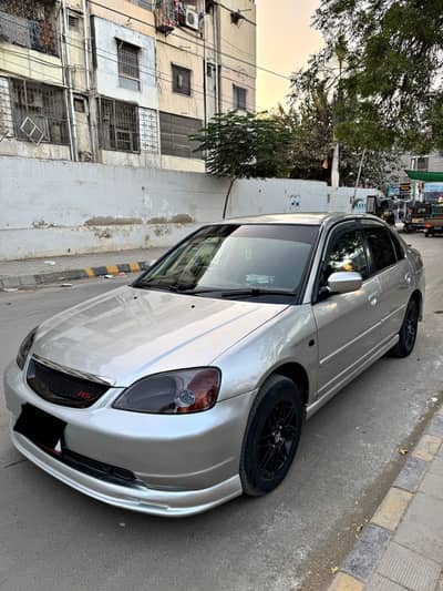 Honda civic exi manual 2002 model and registered