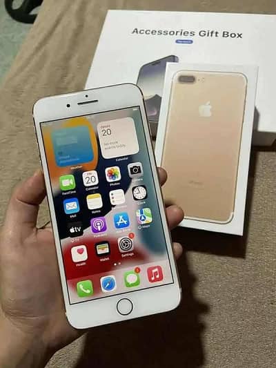 iphone 7 plus pta approved 128gb WhatsApp number 03208014281