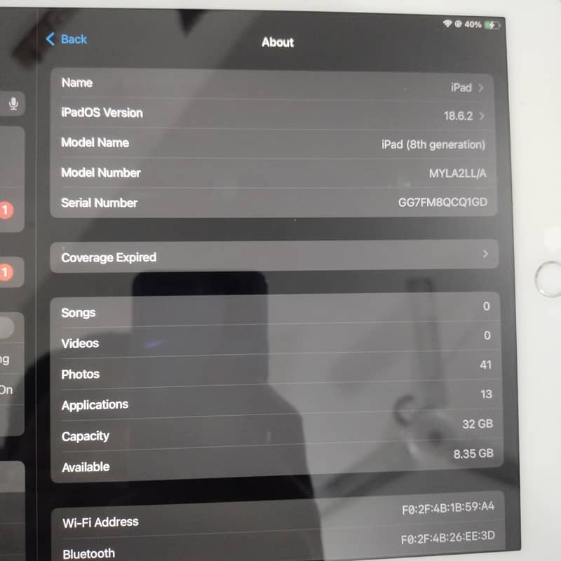 ipad 8th generation 0