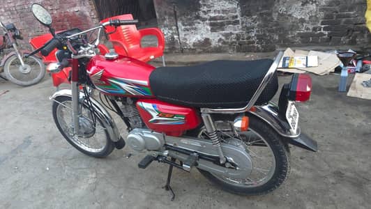 CG 125 2025 NUMBER FULL CLEAN