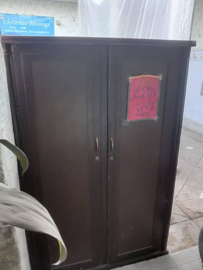 original wood cupboard