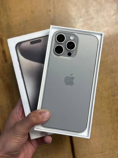 IPHONE 15 PRO MAX - 1TB STORAGE - OFFICIAL PTA APPROVED