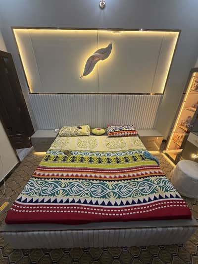 King Size New Bed Set My WhatsApp 03400849242