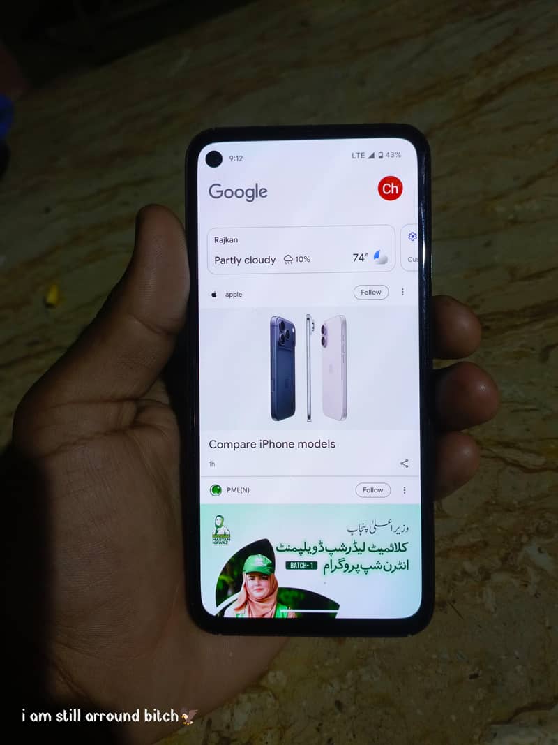 Google pixel 4a 3