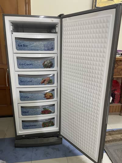 Dawlance vertical deep freezer