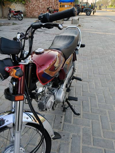 Honda CD 70 2025  modile