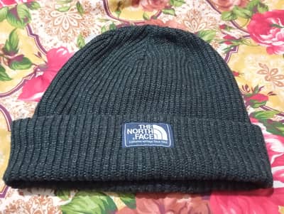 The North face, wool beanie winter cap