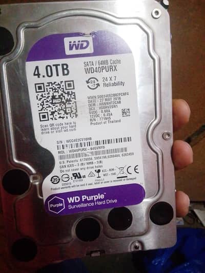 4Tb Hard disk new