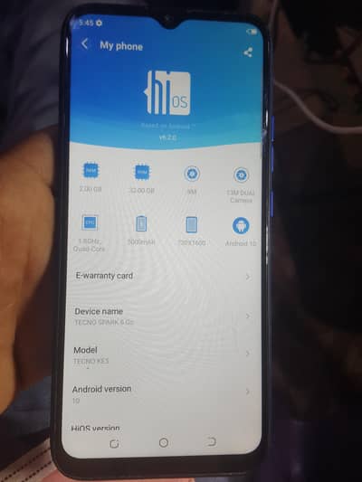 Techno sparks Go 2020 32Gb 2Gb PTA Approved All Ok