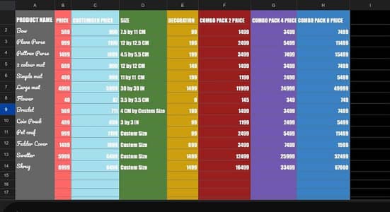 best hand made Crochet work company name : KING Crochet works