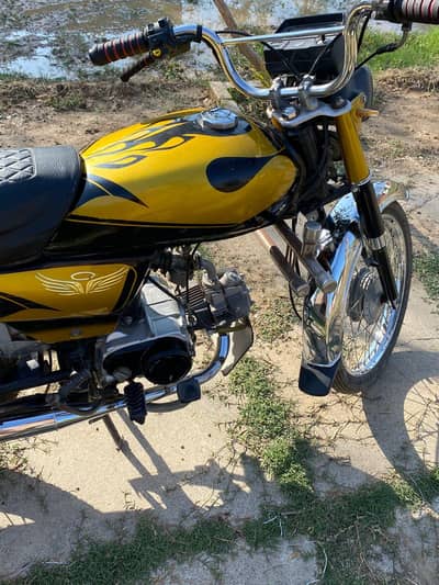 Honda CD 70 2021 model all Panjab number