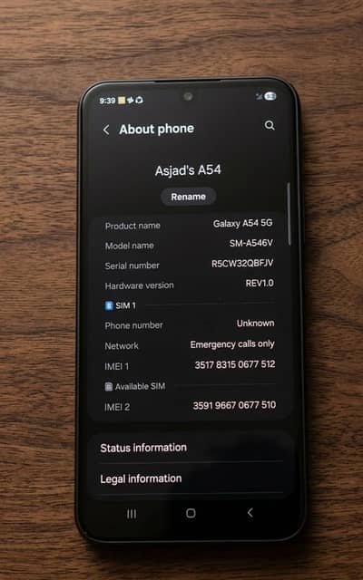 samsung a54 5g