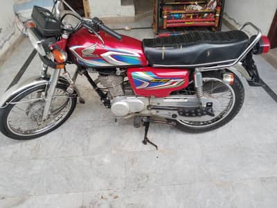Honda Cg 125 Red 2022