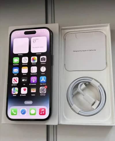 iPhone 14 Pro Max PTA Approved complete box urgent for sale