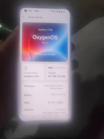 One Plus 11 16GB / 512GB