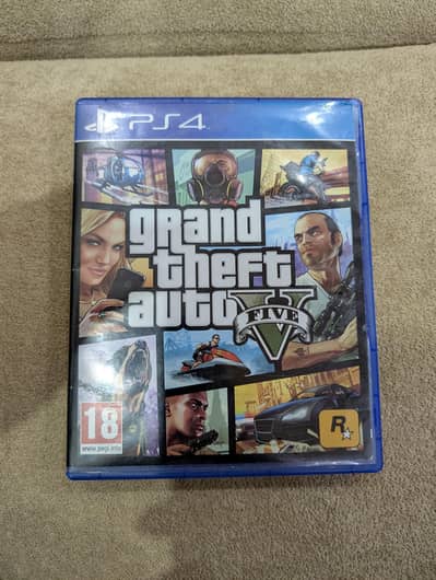 GTA V - PS4 Disc with Map