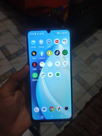 realme Note 50 4gb 64gb all ok 10by10 touch glass crack