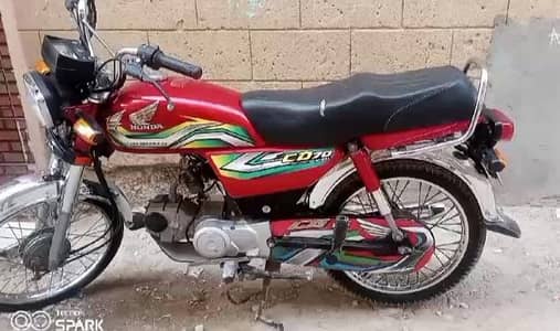 HONDA CD 70cc for sale urgent excellent condition model 23
