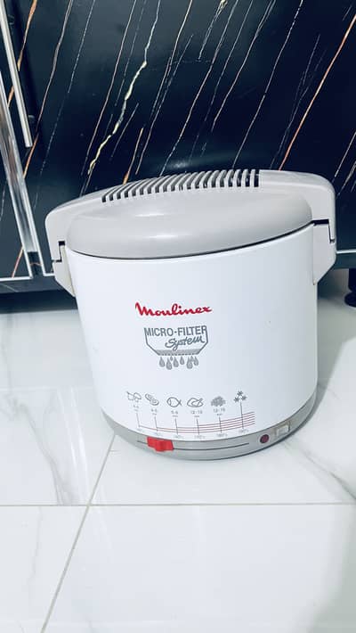 Moulinex Micro-Filter Deep Fryer – Almost New (Used Once Only)