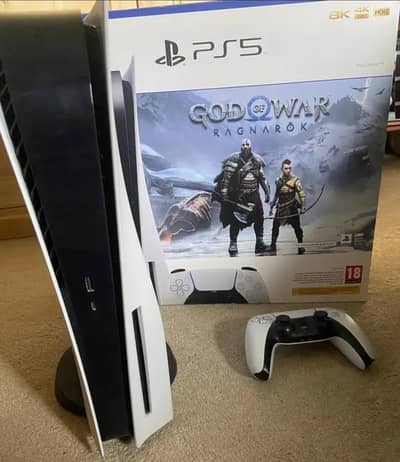 ps5 fat 1200 series with god of war ragnarok