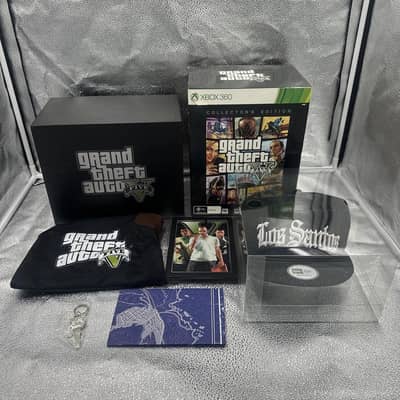 GTA 5 Xbox 360 collectors edition cd!  (urgent sale)
