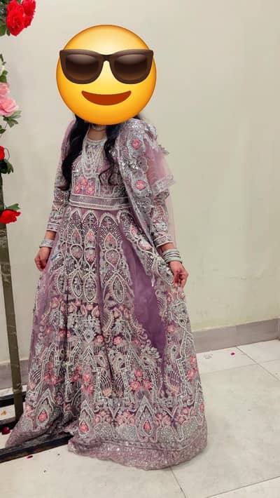 bridal walima dress one time use only