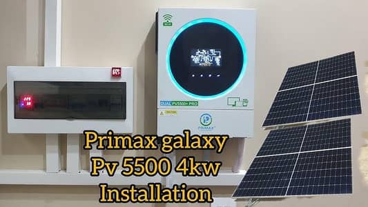 Complete 4kw Running Solar Setup