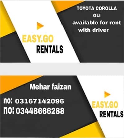 Car available for rent