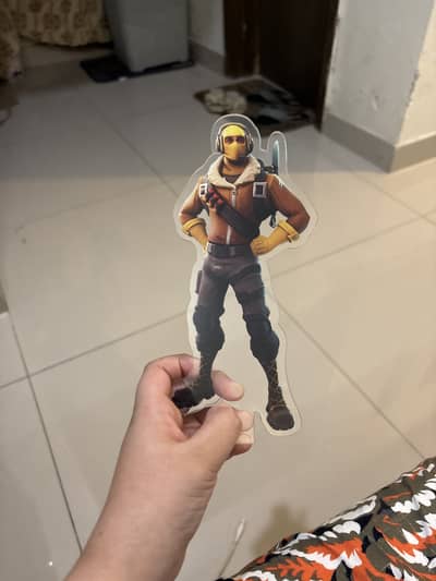 8 X Fortnite action figure with stands