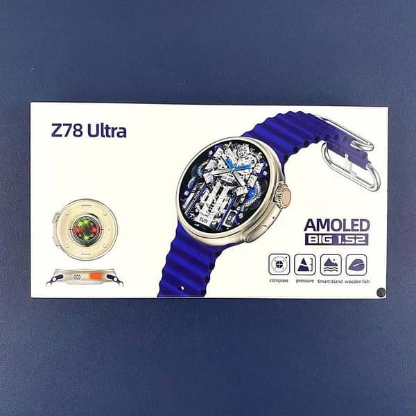 Super Amoled Display Z 78 Usa Original Premium Smart Watch