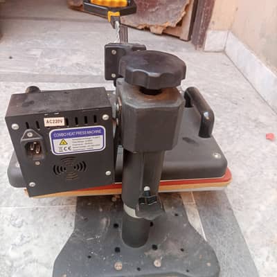 Combo heat press machine