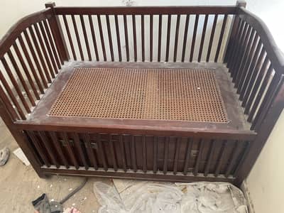 Baby Wooden Cot