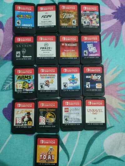 Nintendo Switch games