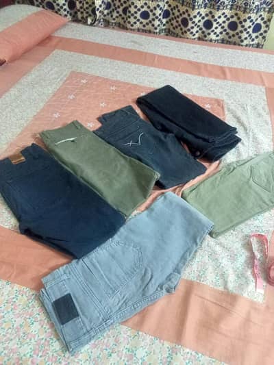 offer 6 pants for sell