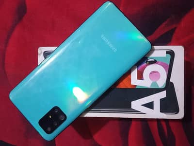 Samsung A51 with box