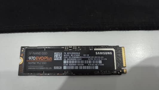 Samsung 970 evo plus 500gb