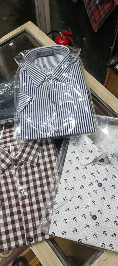 Premium Imported Frabic Shirts - Multiple Designs & Colors( Brand New)