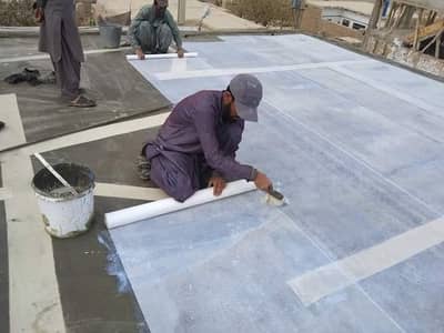Roof seepage and Chemical