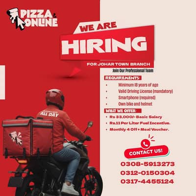 pizza online johar town branch pia road