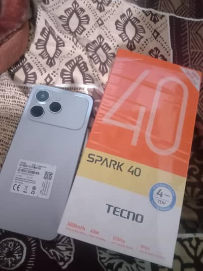 brand new tecno spark 40