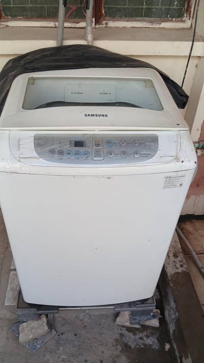 samsung automatic washing machine 9kg top load  model WA 90F5S2