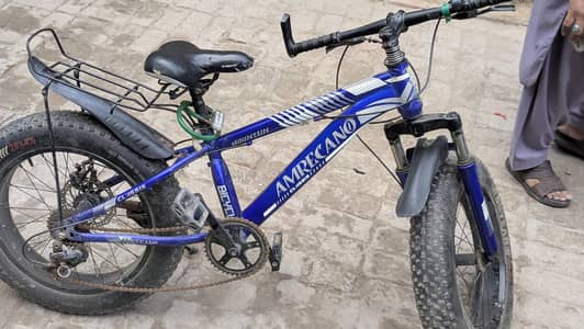 Amercano classis gear bicycle with 4*20 tyres give smooth ride