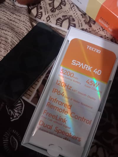 brand new phone tecno spark 40