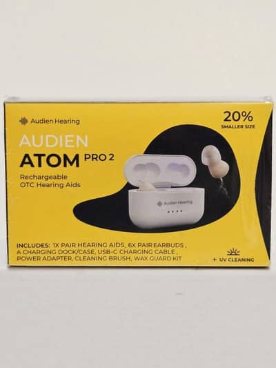 Audien HEARING AID Atom Pro 2 OTC Hearing Aid USA Imported