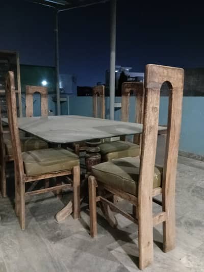 Selling High Quality 6 Seater Wooden Sheesham Dining Table