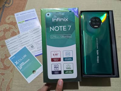 Infinix Note 7 6/128Gb Mobile 4G / No oppo vivo tecno samsung huawei