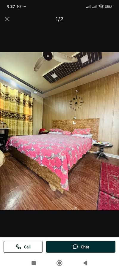 King size bed with Foam Matress