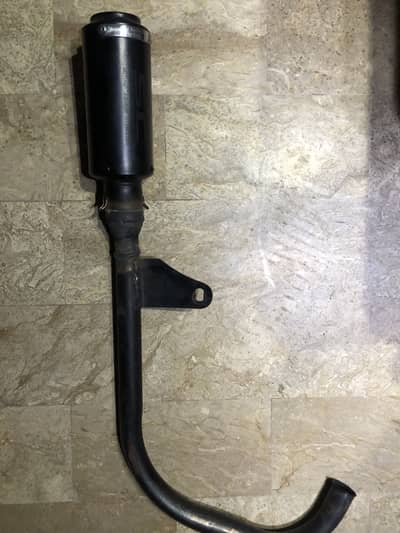 Sc project with honda 125 bend pipe