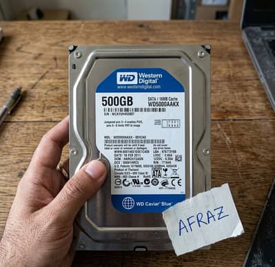 New 500gb hdd 1 TB hdd